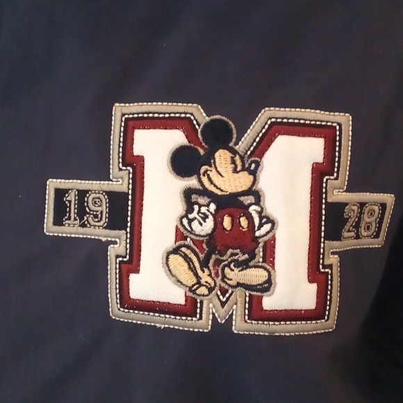 Disneyland Resorts Embroidered, Mickey Mouse Jacket w/Hoodie & Sweatshirt Lining - Picture 9 of 16